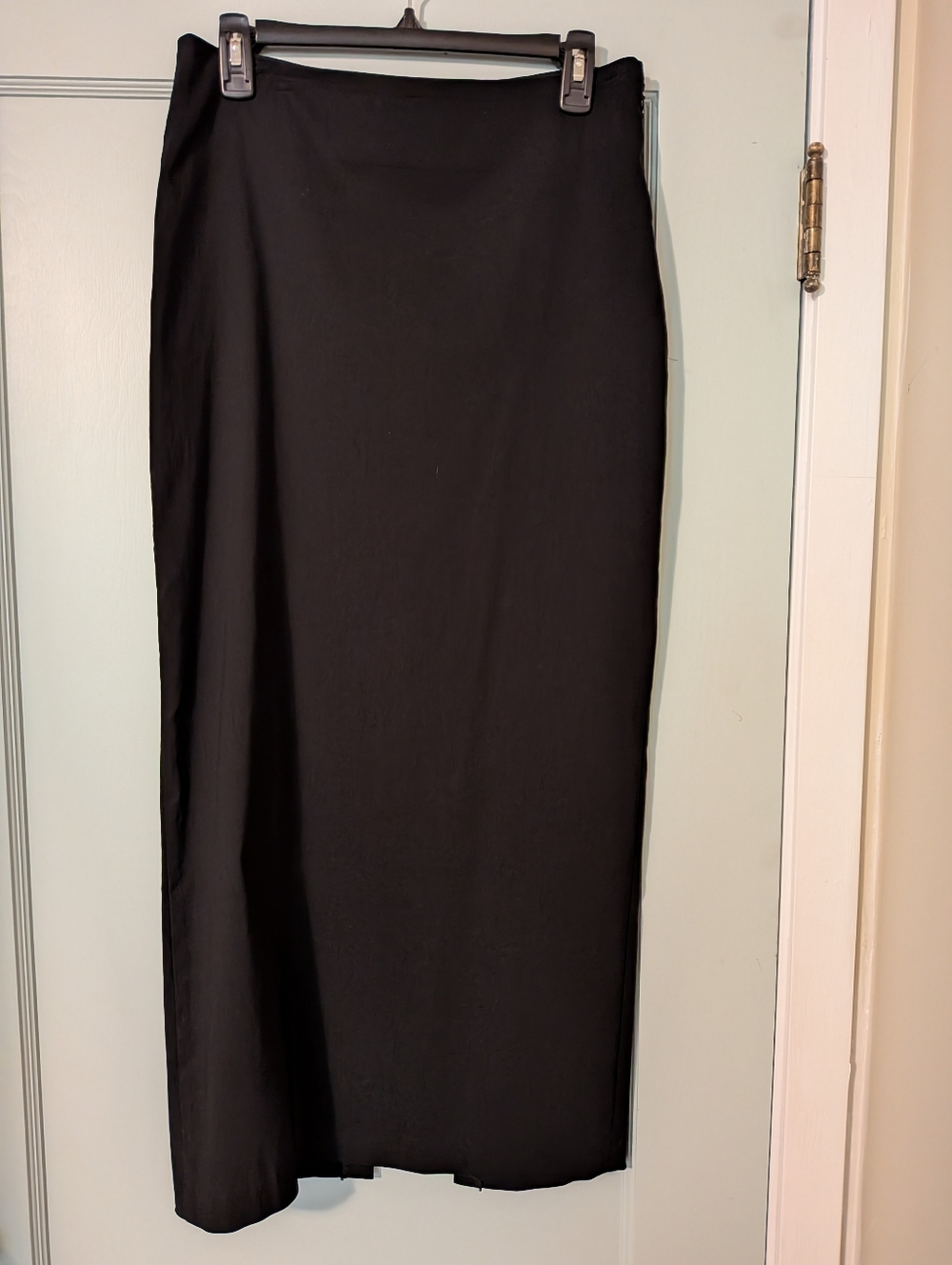 Allen Cheralier Long Pencil Skirt